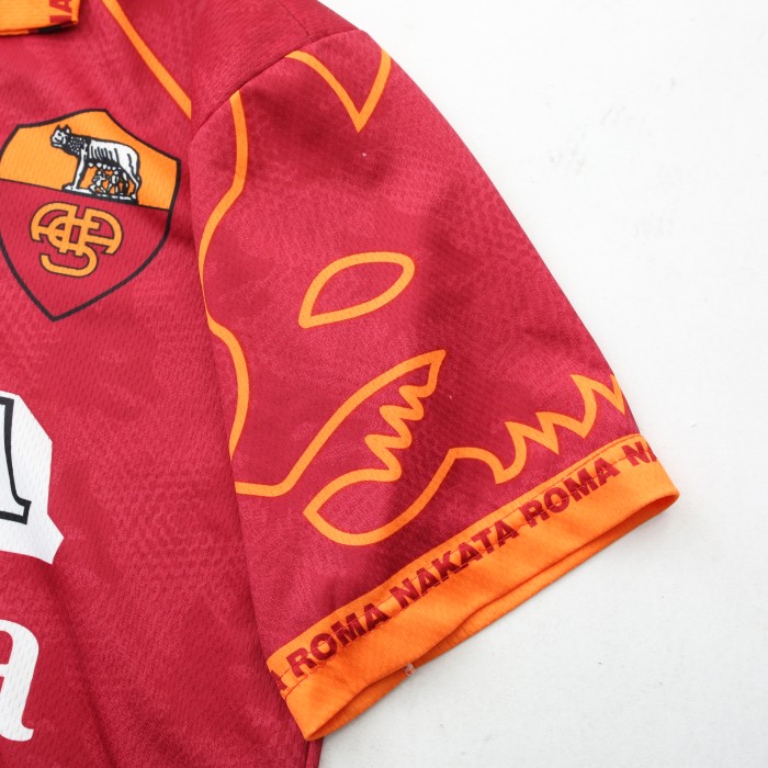 ASローマ 99-00 ナカタ #8 フットボール ゲームシャツ AS Roma Nakata Football Game Shirt# | Vintage.City 빈티지숍, 빈티지 코디 정보