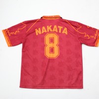 ASローマ 99-00 ナカタ #8 フットボール ゲームシャツ AS Roma Nakata Football Game Shirt# | Vintage.City 빈티지숍, 빈티지 코디 정보