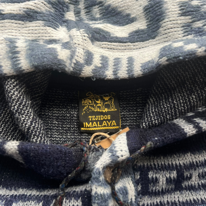 TEJIDOS IMALAYA Ecuador Knit Hoodie | Vintage.City 古着屋、古着コーデ情報を発信