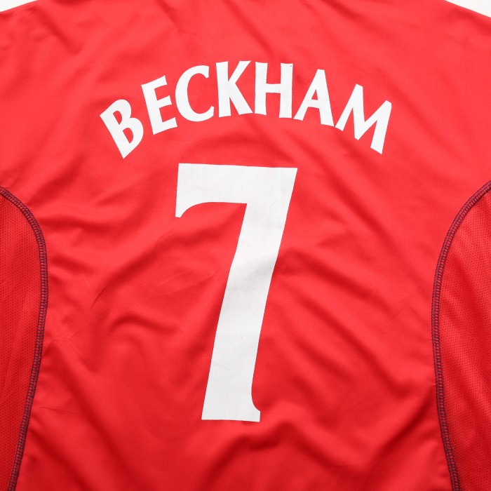 イングランド代表 2002 ベッカム #7 フットボール ゲームシャツ England Beckham Football Game Shirt# | Vintage.City 古着屋、古着コーデ情報を発信