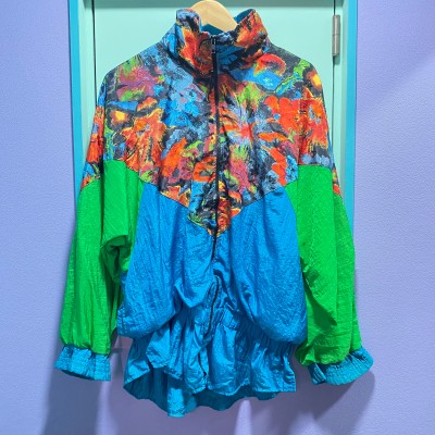 vintage／90's frill nylon jacket | Vintage.City 古着屋、古着コーデ情報を発信