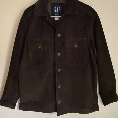 90s Old Gap スエードレザー　シャツジャケット | Vintage.City 古着屋、古着コーデ情報を発信