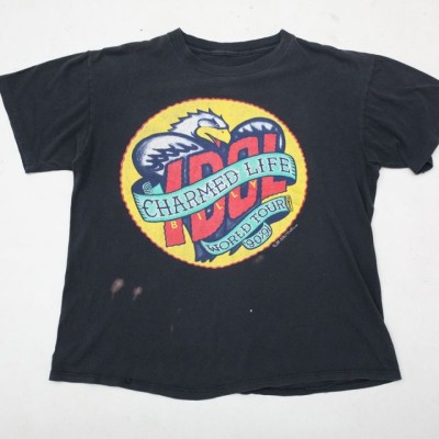 90's Billy Idol World Tour T-Shirt | Vintage.City 古着屋、古着コーデ情報を発信
