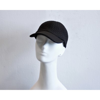Vintage Quilted Black Cap | Vintage.City 古着屋、古着コーデ情報を発信