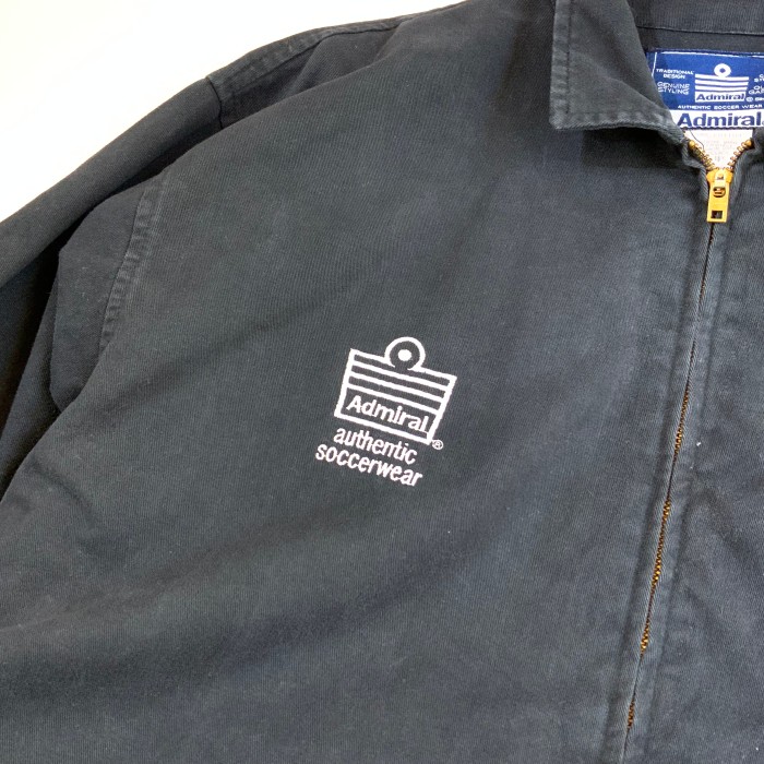 Admiral “Authentic Swing Top Jacket” 90s アドミラル　サッカー　イングランド　ブルゾン　ジャケット | Vintage.City 古着屋、古着コーデ情報を発信