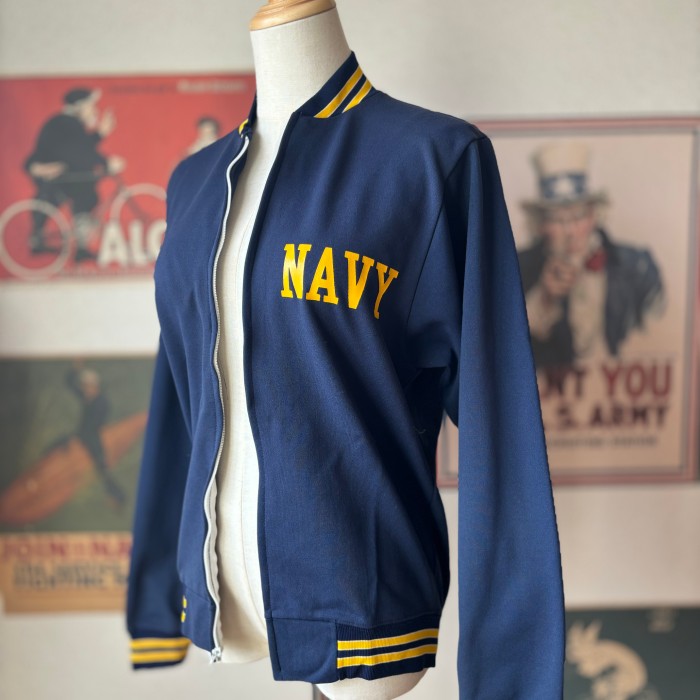60s U.S.NAVY アメリカ海軍 Champion チャンピオン プロダクツ トラックジャケット ジャージ タタキタグ タロンジッパー ワケあり | Vintage.City 古着屋、古着コーデ情報を発信