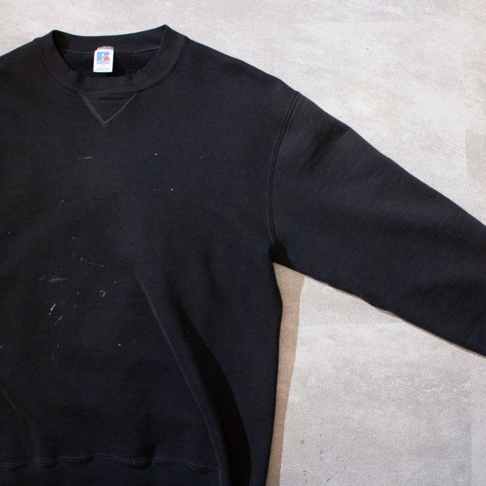 Russell Athletic 80’s Crewneck Black Sweat Made in U.S.A. | Vintage.City 古着屋、古着コーデ情報を発信