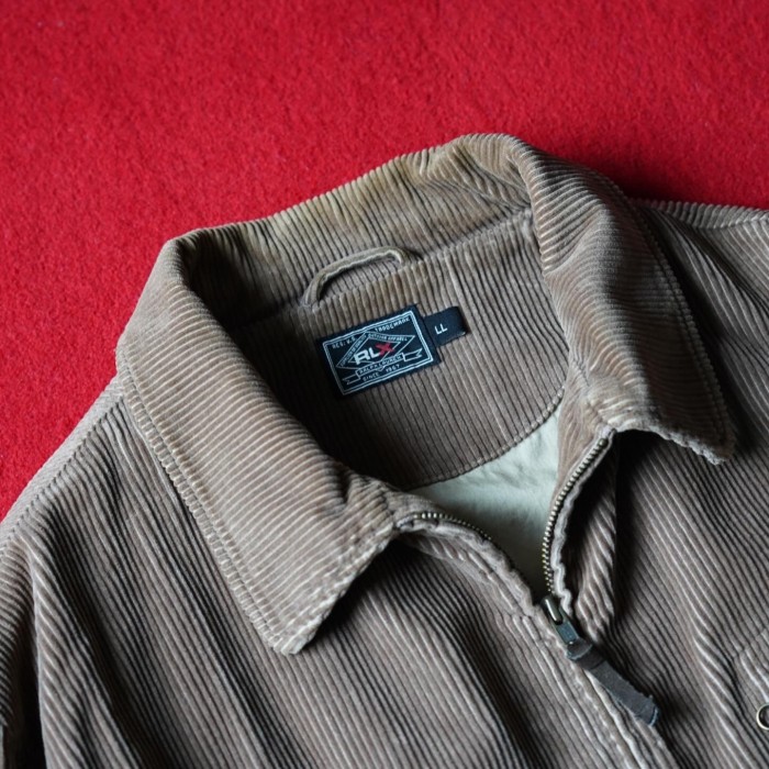 "RLX" Ralph Lauren Zipped Jacket - Corduroy ラルフローレン | Vintage.City 古着屋、古着コーデ情報を発信