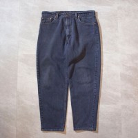 Levi's 90's 550 Relaxed Fit Black Denim Pants | Vintage.City 古着屋、古着コーデ情報を発信