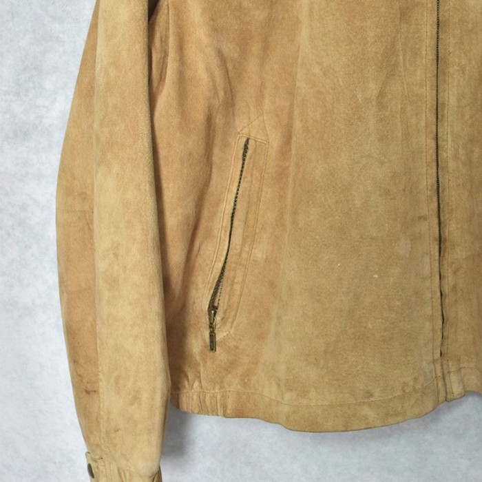 suede leather swing top jacket | Vintage.City 빈티지숍, 빈티지 코디 정보
