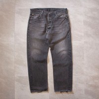501 Black Denim Pants Made in U.S.A. | Vintage.City Vintage Shops, Vintage Fashion Trends