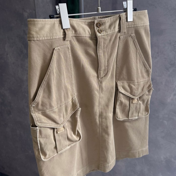 Ralph Lauren beige skirt | Vintage.City 古着屋、古着コーデ情報を発信