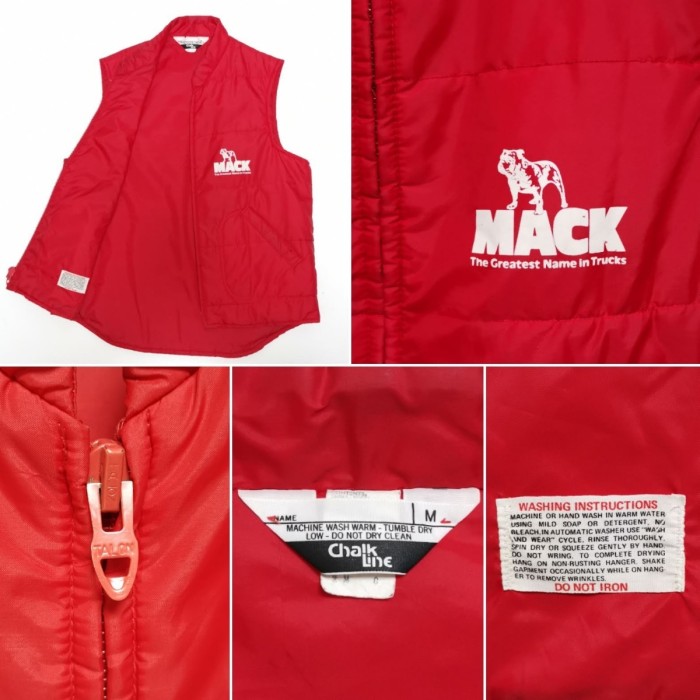 M 70s 80s マックトラック MACK TRUCKS ベスト USA製 | Vintage.City 古着屋、古着コーデ情報を発信