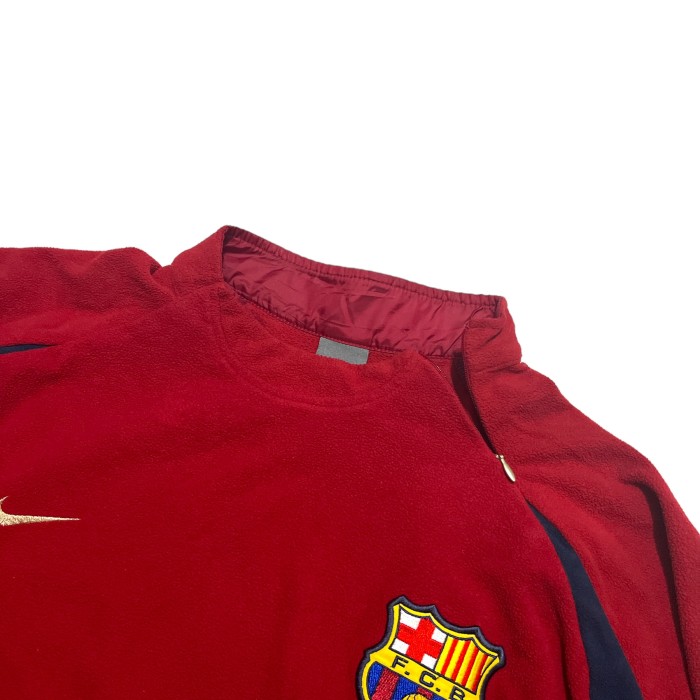 00's Barcelona Fleece Training Top | Vintage.City 古着屋、古着コーデ情報を発信