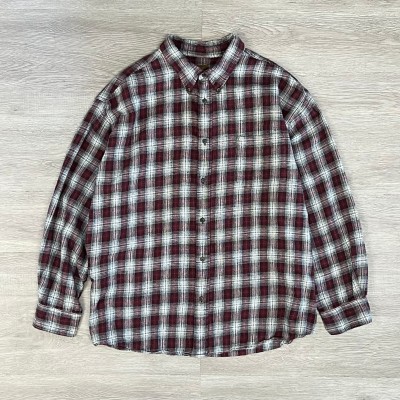 オンブレチェック / 90s ST.JOHN’S BAY flannel shirt | Vintage.City 古着屋、古着コーデ情報を発信