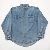90's ギャップ ダンガリーシャツ Old Gap Dungaree L/S Shirt＃ | Vintage.City 古着屋、古着コーデ情報を発信