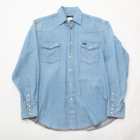 ラングラー ウエスタン デニムシャツ Wrangler Western Denim L/S Shirts# | Vintage.City 古着屋、古着コーデ情報を発信