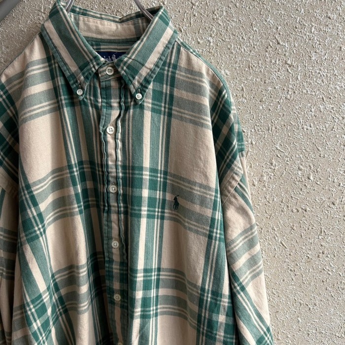Ralph Lauren rétro  check shirt | Vintage.City 古着屋、古着コーデ情報を発信