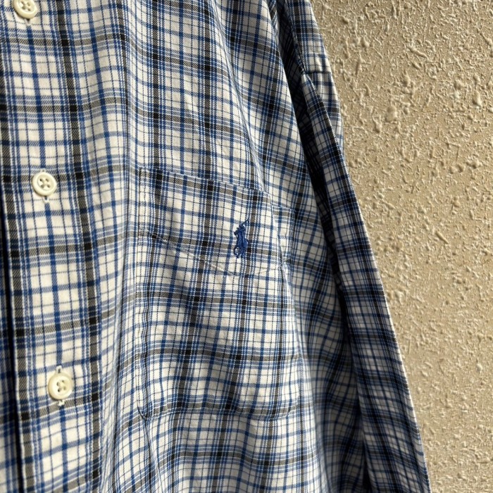 Ralph Lauren check shirt | Vintage.City 古着屋、古着コーデ情報を発信