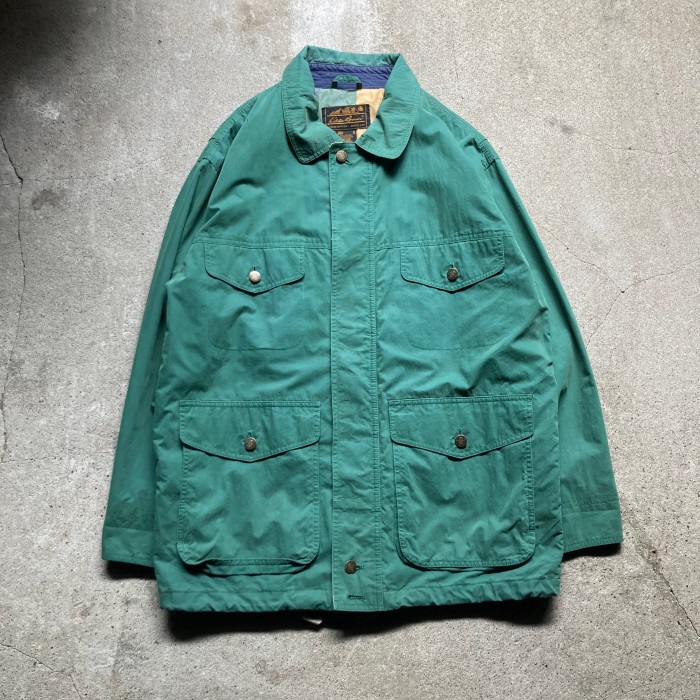 1980s Eddie Bauer  cotton nylon half jacket  コットン ナイロン ジャケット | Vintage.City 古着屋、古着コーデ情報を発信