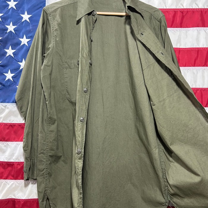 40s US NAVY海軍　 N-3 ポプリンシャツ | Vintage.City 古着屋、古着コーデ情報を発信