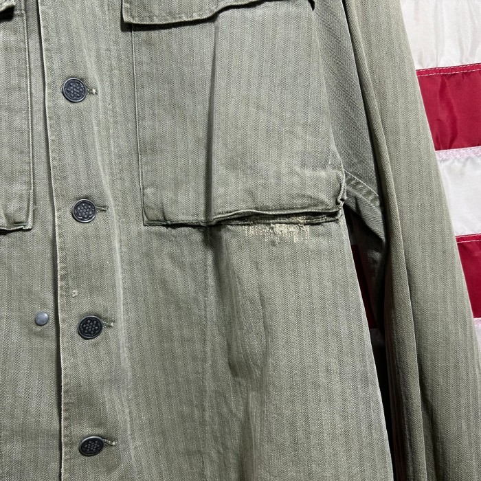US ARMY 40s ww2 M-43 HBT ユーティリティジャケット | Vintage.City 古着屋、古着コーデ情報を発信