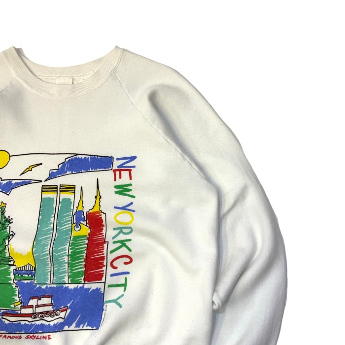 New York “Souvenir Sweat” 80s ニューヨーク　スーベニア　ポップ | Vintage.City 古着屋、古着コーデ情報を発信