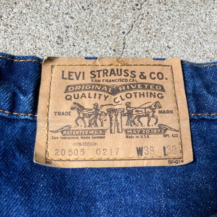 Levi's 20505-0217 w38×L30 オレンジタブ | Vintage.City 古着屋、古着コーデ情報を発信