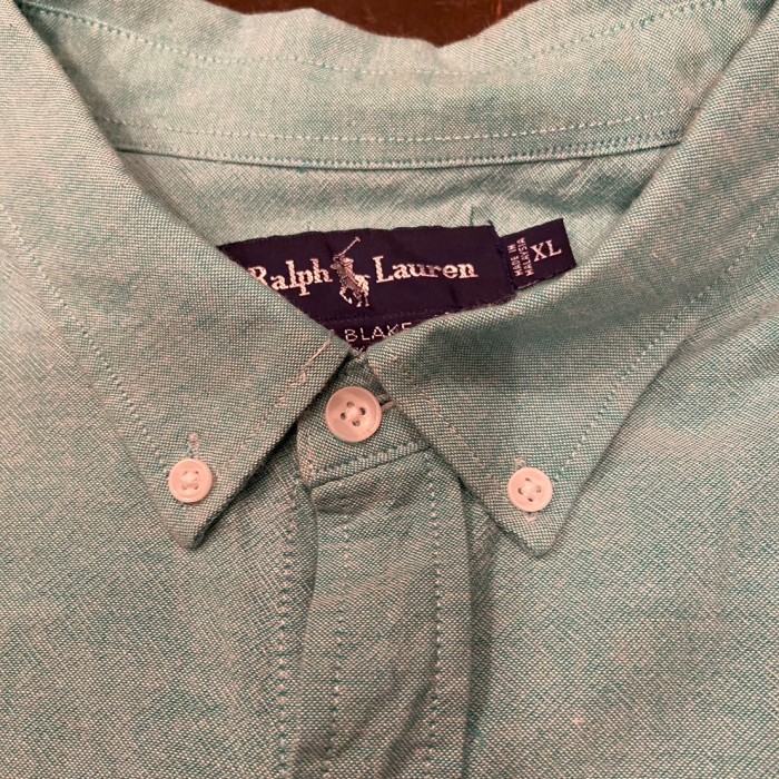 Ralph Lauren BD shirt (XL)green | Vintage.City 古着屋、古着コーデ情報を発信
