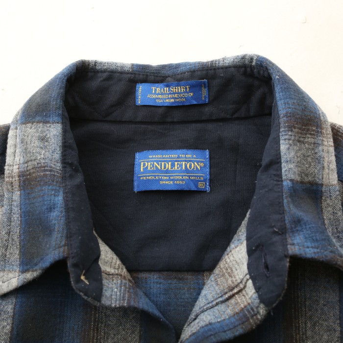 ペンドルトン ウール チェック柄 トレイルシャツ Pendleton Wool Checked Trail Shirt# | Vintage.City 古着屋、古着コーデ情報を発信
