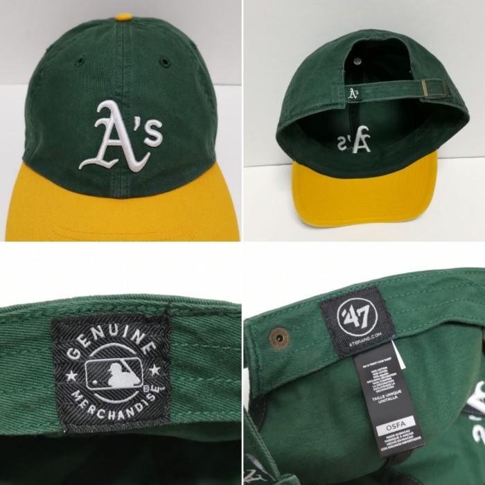 ATHLETICS アスレチックス CAP 47BRAND キャップ MLB | Vintage.City 古着屋、古着コーデ情報を発信