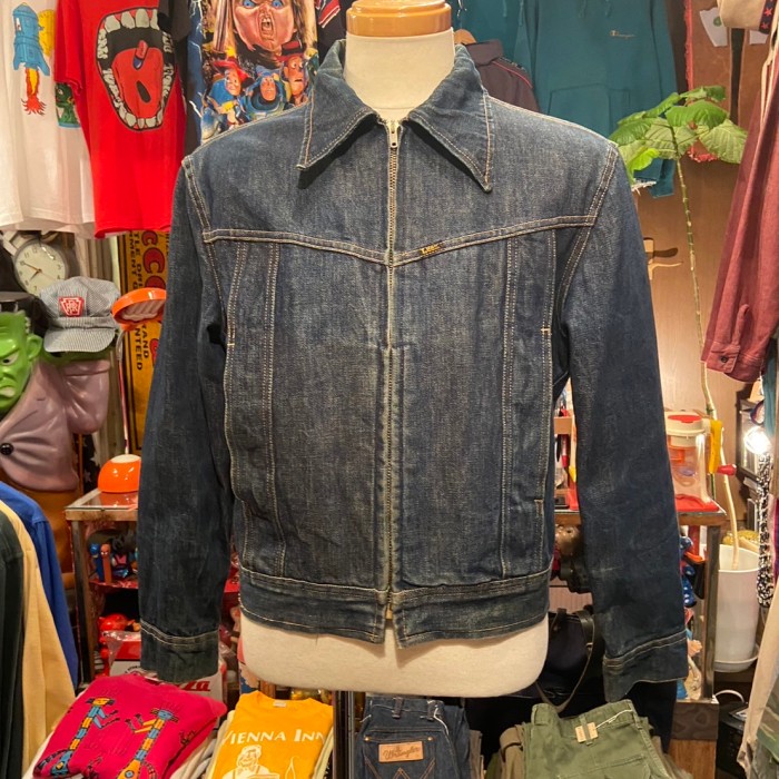 70’s Lee ZIP-UP DENIM JKT | Vintage.City Vintage Shops, Vintage Fashion Trends