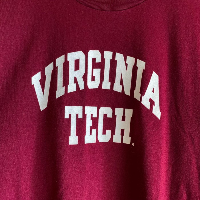 Used Virginia Tech University T-shirt | Vintage.City 古着屋、古着コーデ情報を発信