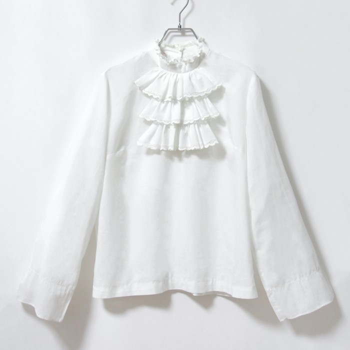 breakfast frill blouse | Vintage.City 古着屋、古着コーデ情報を発信