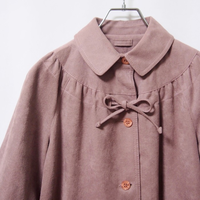peach skin ribbon coat | Vintage.City Vintage Shops, Vintage Fashion Trends