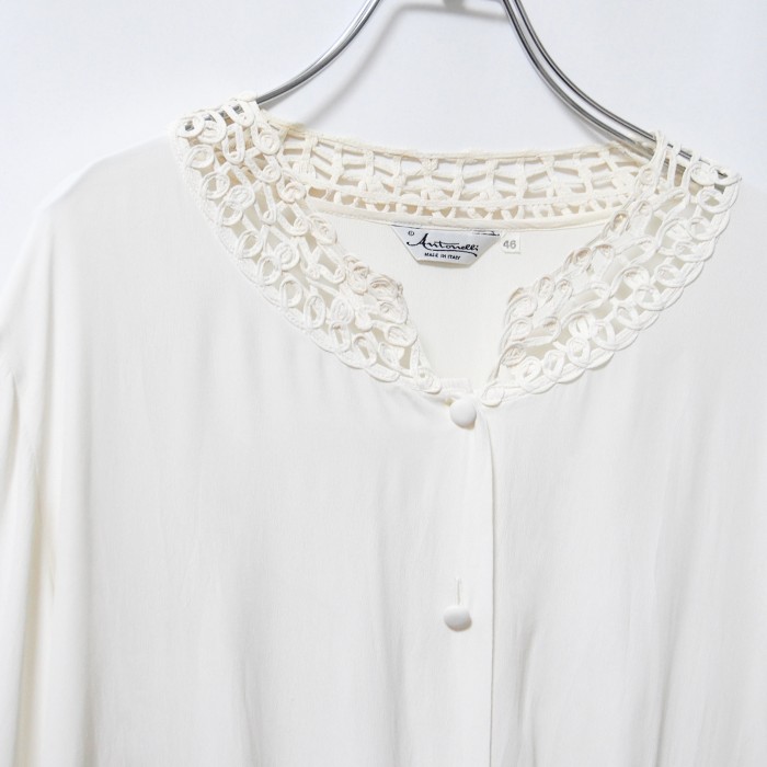 kuru kuru collar blouse | Vintage.City 古着屋、古着コーデ情報を発信
