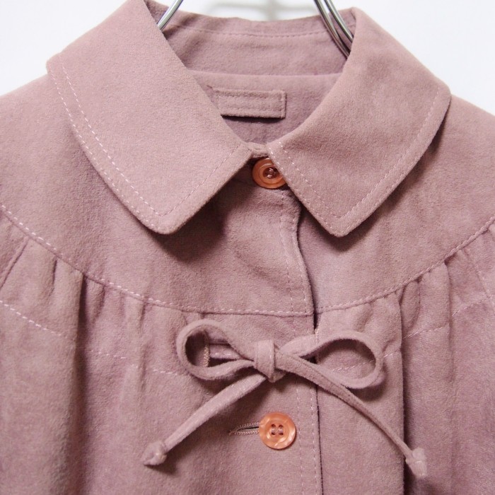 peach skin ribbon coat | Vintage.City Vintage Shops, Vintage Fashion Trends