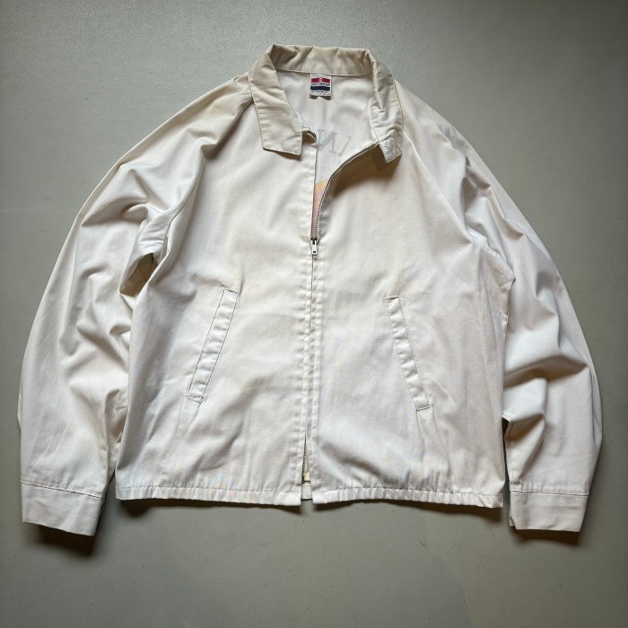 80s sportsmaster swing top jacket “size M”  80年代 スポーツマスター スイングトップ 白ジャケット | Vintage.City Vintage Shops, Vintage Fashion Trends