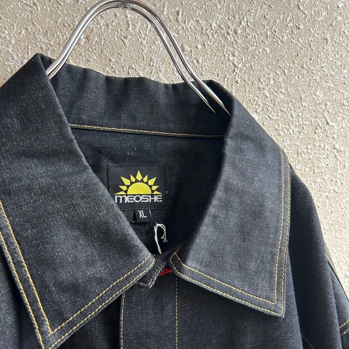 HIPHOP denim jacket | Vintage.City 古着屋、古着コーデ情報を発信