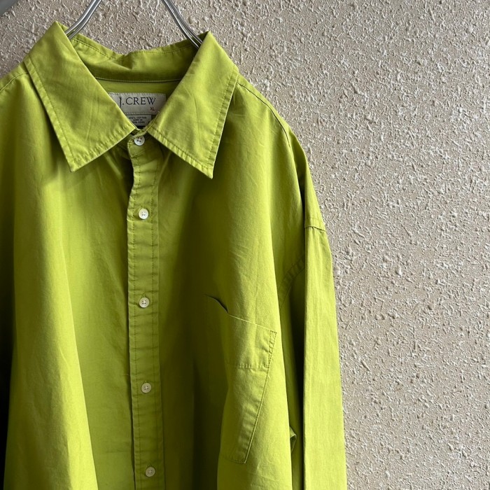 J.CREW pistàcchio  shirt | Vintage.City 古着屋、古着コーデ情報を発信