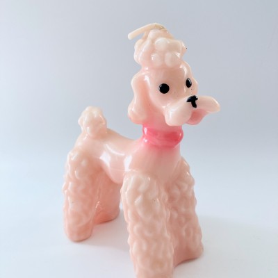 🇺🇸Vintage “LIGHT PINK POODLE" Wax Candle-ヴィンテージ ブードルキャンドル | Vintage.City 古着屋、古着コーデ情報を発信