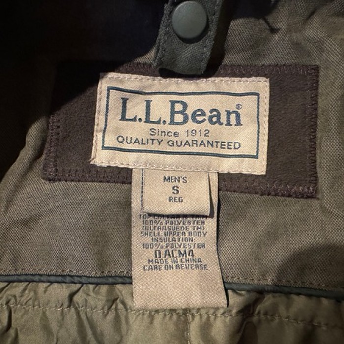 1990年代/L.L.Bean エルエルビーン/カバーオールタイプ ハンティング コットンジャケット/0ACM4/Sサイズ表記(Lサイズ相当)/2024014 | Vintage.City 古着屋、古着コーデ情報を発信