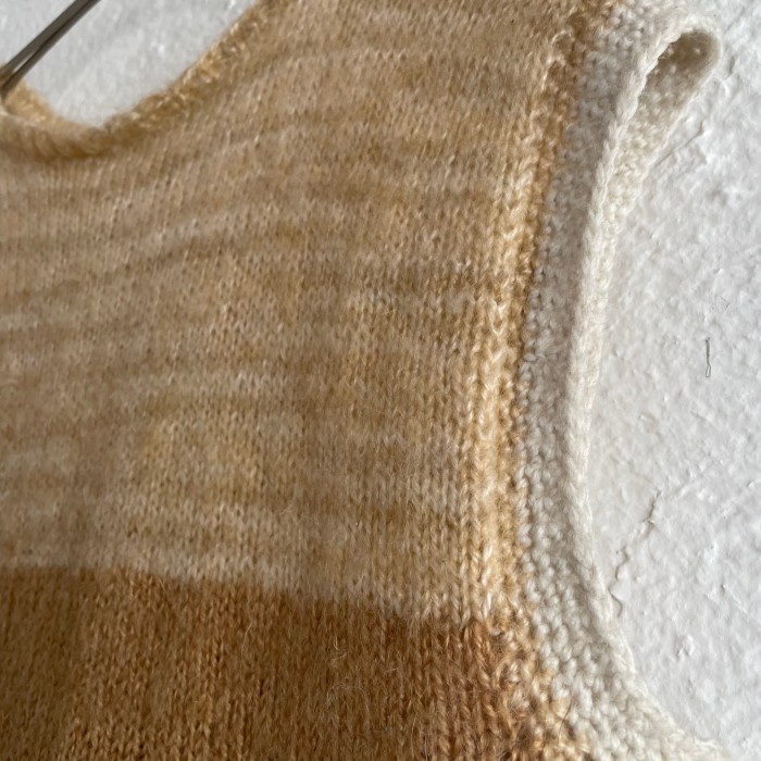 gradation knit vest | Vintage.City 古着屋、古着コーデ情報を発信