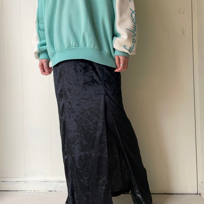 velvet lame skirt | Vintage.City 古着屋、古着コーデ情報を発信