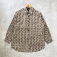 【REUNION】総柄シャツ 長袖 ドレスシャツ | Vintage.City 古着屋、古着コーデ情報を発信