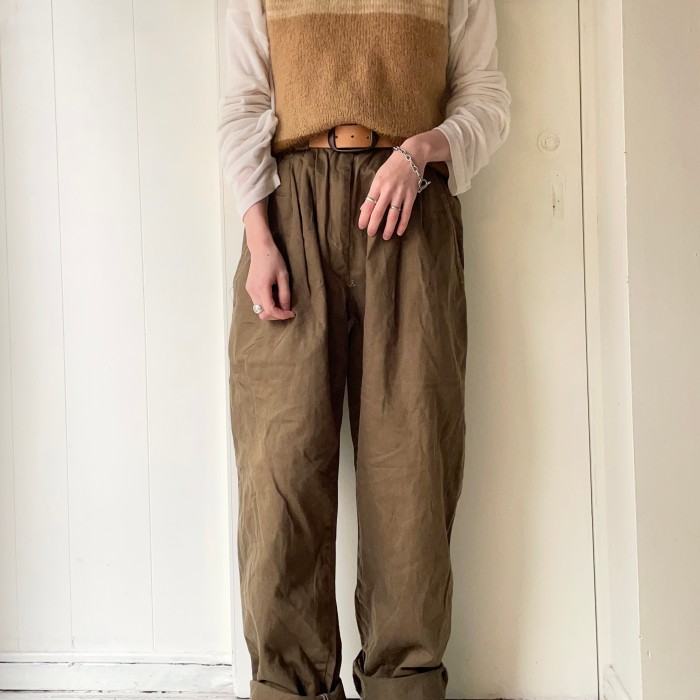 cotton tapered pants | Vintage.City 古着屋、古着コーデ情報を発信