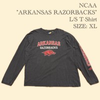 NCAA "ARKANSAS RAZORBACKS" L/S T-Shirt - XL | Vintage.City 古着屋、古着コーデ情報を発信