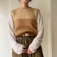 gradation knit vest | Vintage.City 古着屋、古着コーデ情報を発信