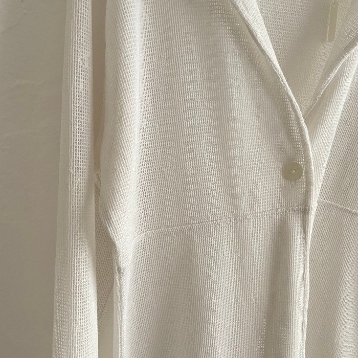 white sheer shirt | Vintage.City 古着屋、古着コーデ情報を発信