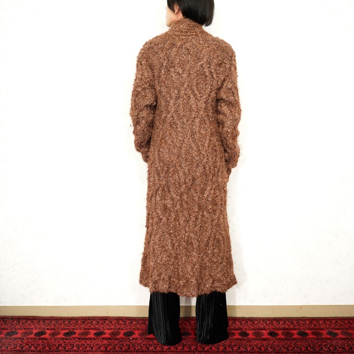 *SPECIAL ITEM* USA VINTAGE TSE MOHAIR BREND WOOL LONG COAT/アメリカ古着モヘア混ウールロングコート | Vintage.City 古着屋、古着コーデ情報を発信